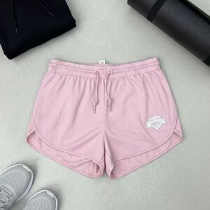 ALPHALETE PINK VARSITY ATHLETIC ACTIVEWEAR GYMCORE  KNIT SHORTS  SZ. X-LARGE